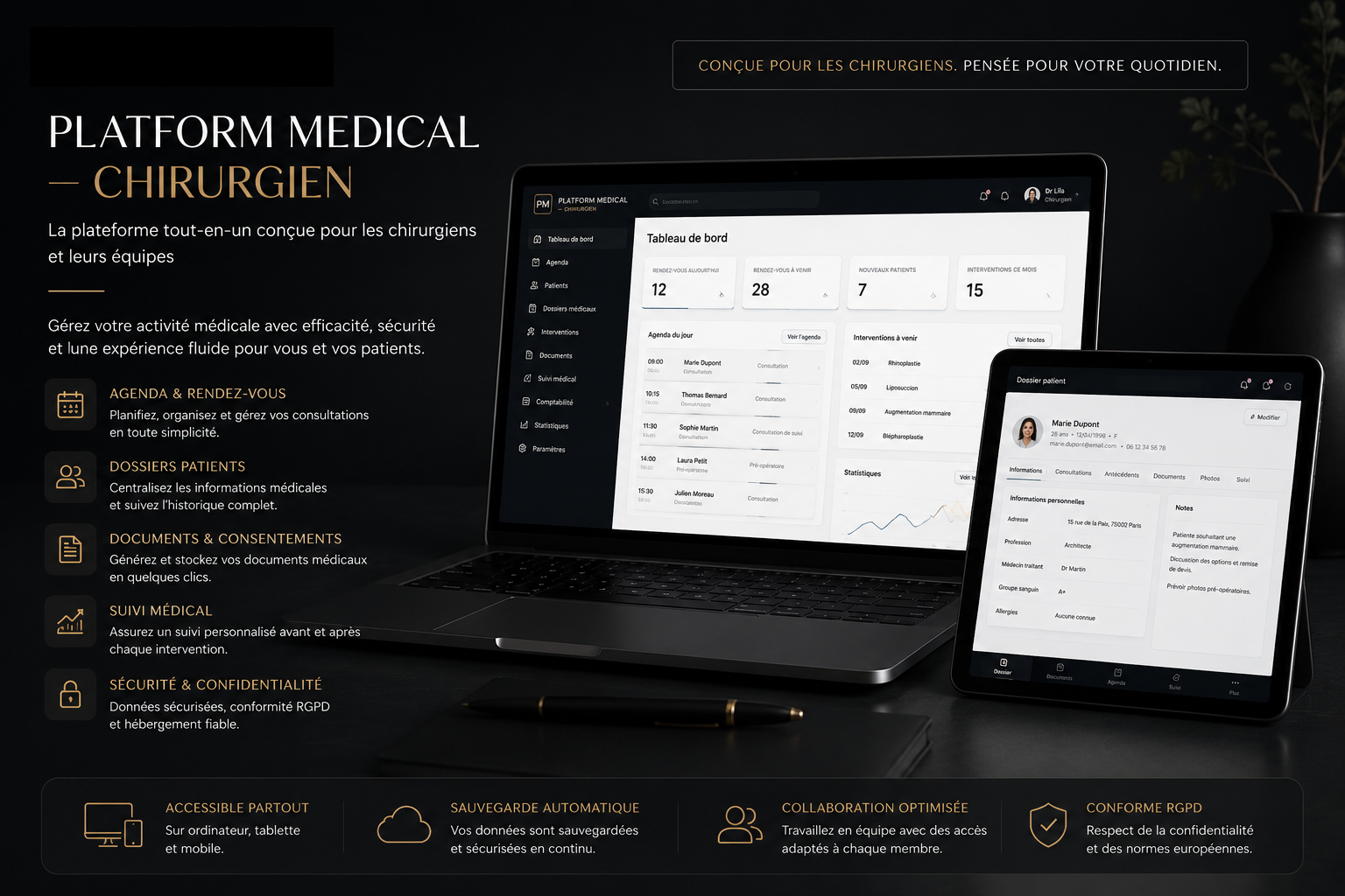 Platform Medical — Chirurgien